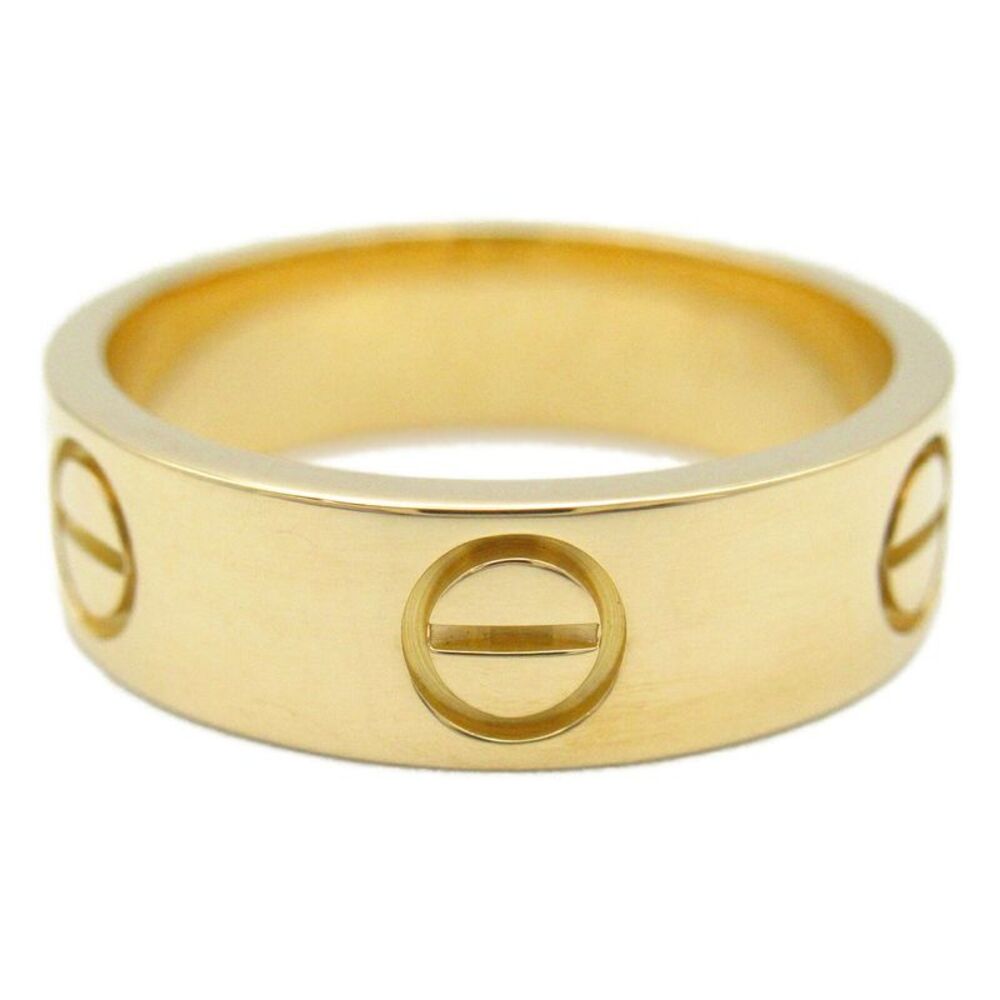Cartier Love Ring K18 Yellow Gold Jewelry - Picture 3 of 6